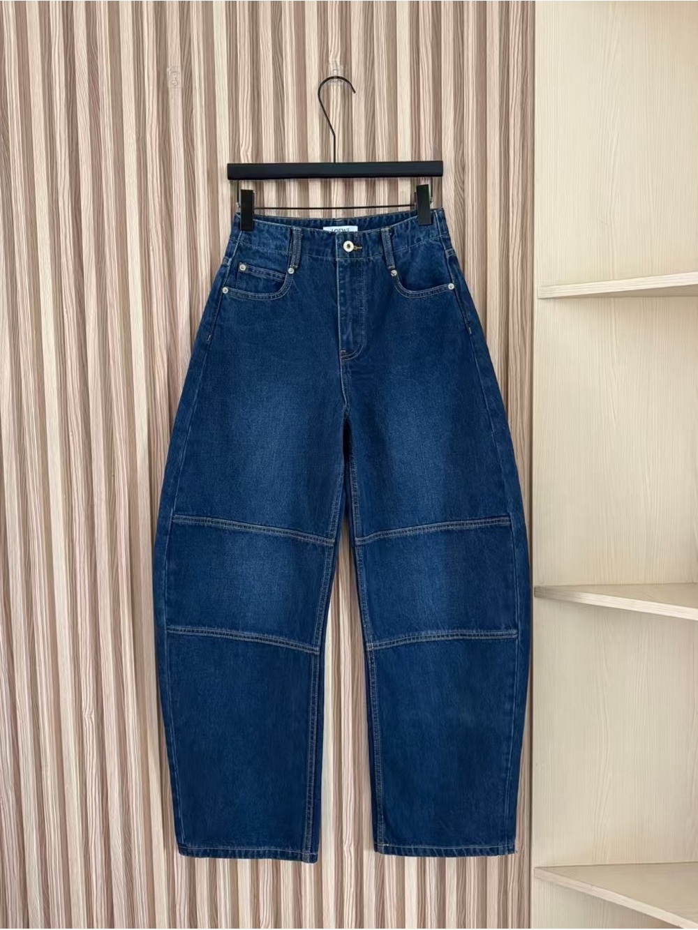 Loewee Wide Leg Dark Blue Women’s Jeans
